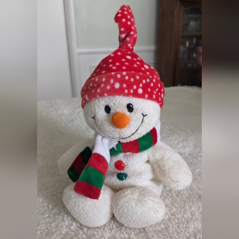 Ty 2006 Freezie Snowman with a cute scarf and hat. In great condition!!
